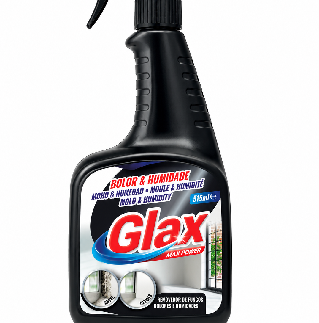 Glax Max Power – Removedor de Bolor e Humidade (515 ml)