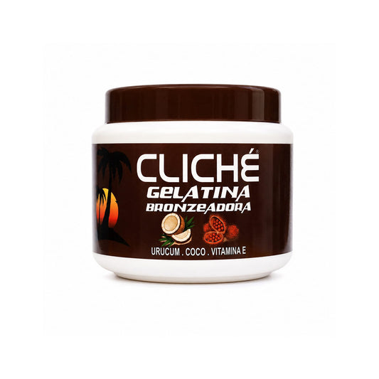 Gelatina Bronzeadora Cliché – Urucum, Coco e Vitamina E