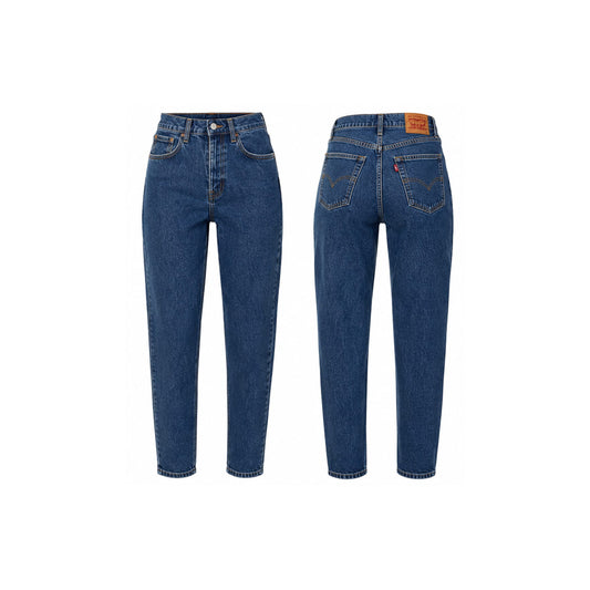 Calças de ganga Mom Fit estilo Levi's