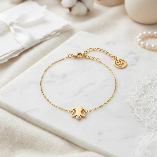 Pulseira Anjo com Zircónia