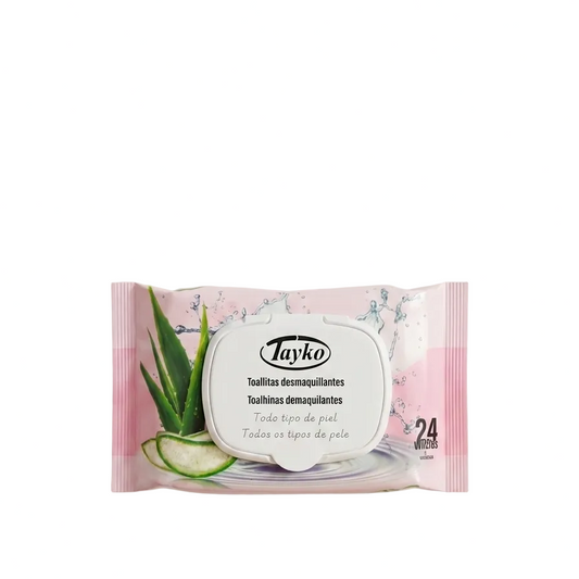 Toalhinhas desmaquilhantes Aloe Vera