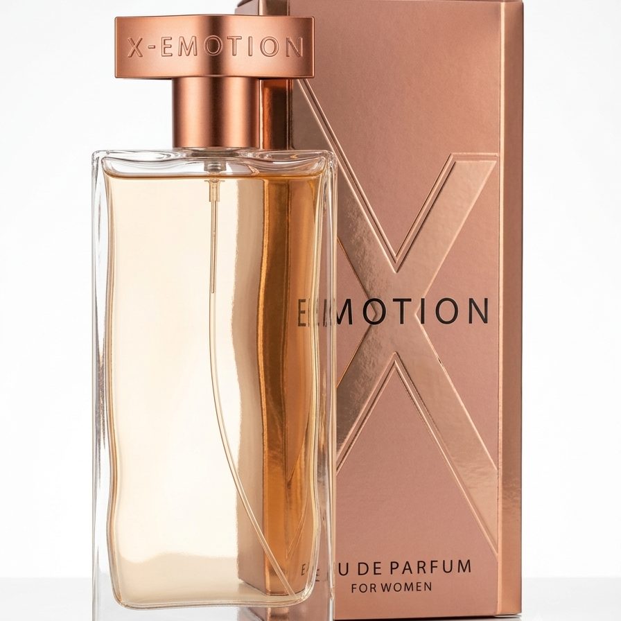 Inspiração Boss Alive de Hugo Boss (ou Eternity / perfumes da linha Calvin Klein / Chloe, pelo design rose gold minimalista).